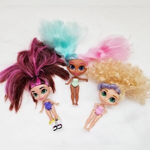 *Hairdorables* Lot of 3 Dolls - Just Play - 2017